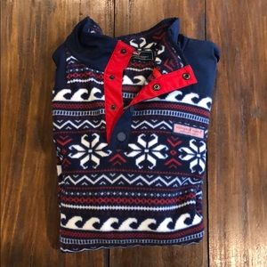 Vineyard vines fleece shep shirt